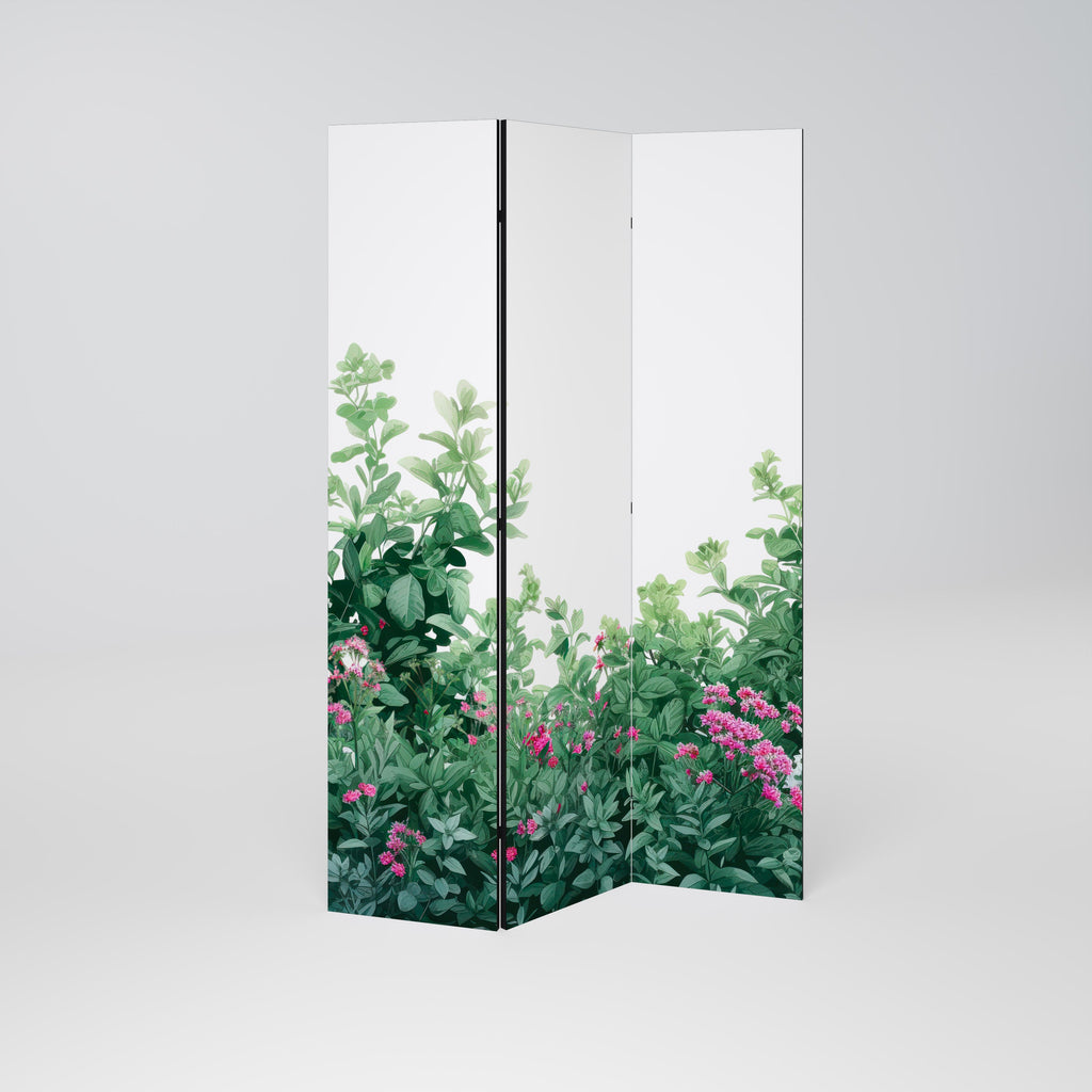 Διακοσμητικό διαχωριστικό δωματίου FLORAL SERENITY BARRIER 3 πάνελ