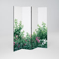 FLORAL SERENITY BARRIER 4-Panel Room Divider