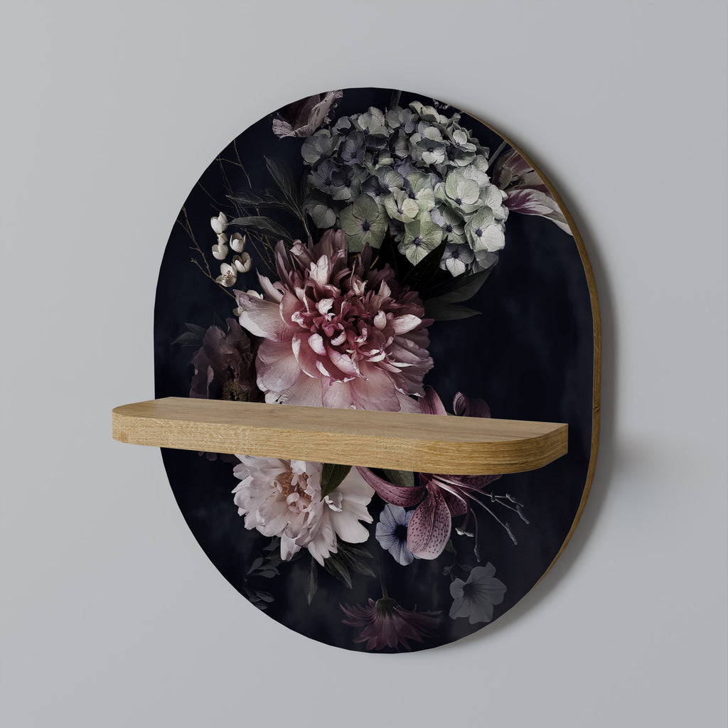 Οβάλ Ράφι PURE BLOSSOM σε Στυλ Δρυός