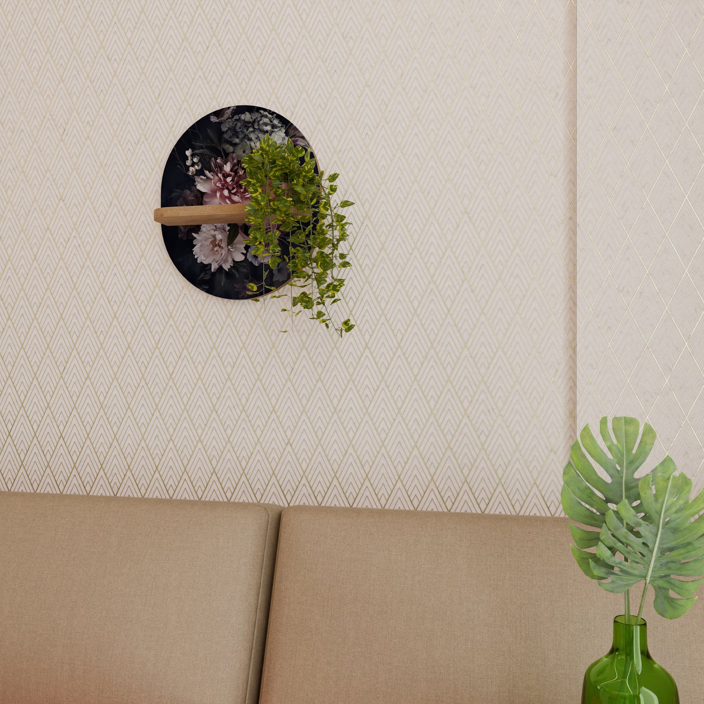 PURE BLOSSOM Διακοσμητικό Ράφι Art Shelf