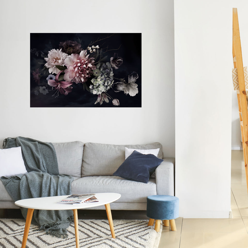 PURE BLOSSOM Οριζόντια Αφίσα με Ξεφλούδισμα και Στικ