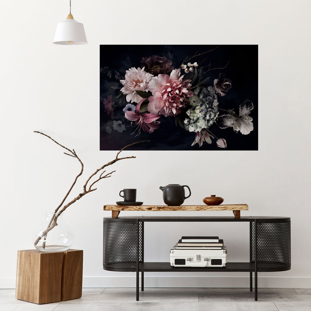 PURE BLOSSOM Οριζόντια Αφίσα με Ξεφλούδισμα και Στικ