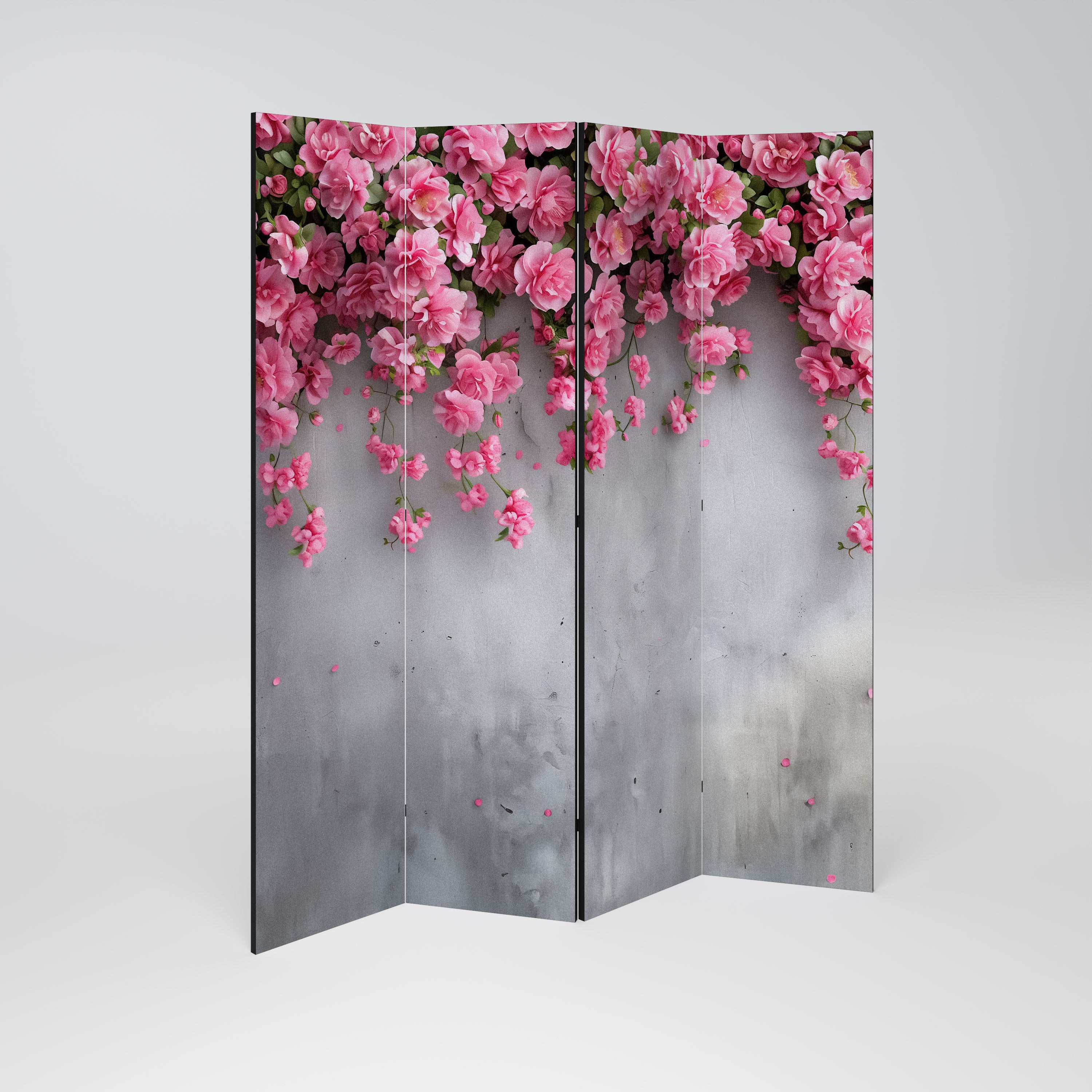 SERENE FLOWER FOLD Παραβάν με 4 πάνελ
