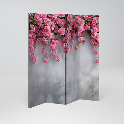 SERENE FLOWER FOLD Παραβάν με 4 πάνελ