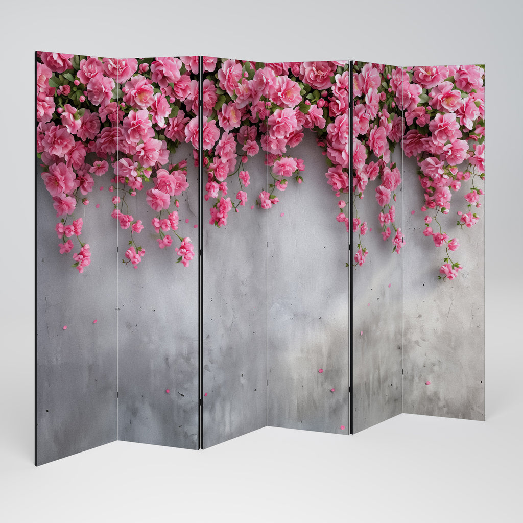 SERENE FLOWER FOLD Παραβάν με 6 πάνελ