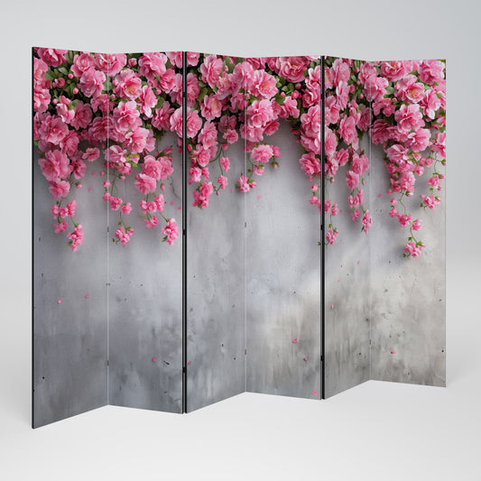 SERENE FLOWER FOLD Παραβάν με 6 πάνελ