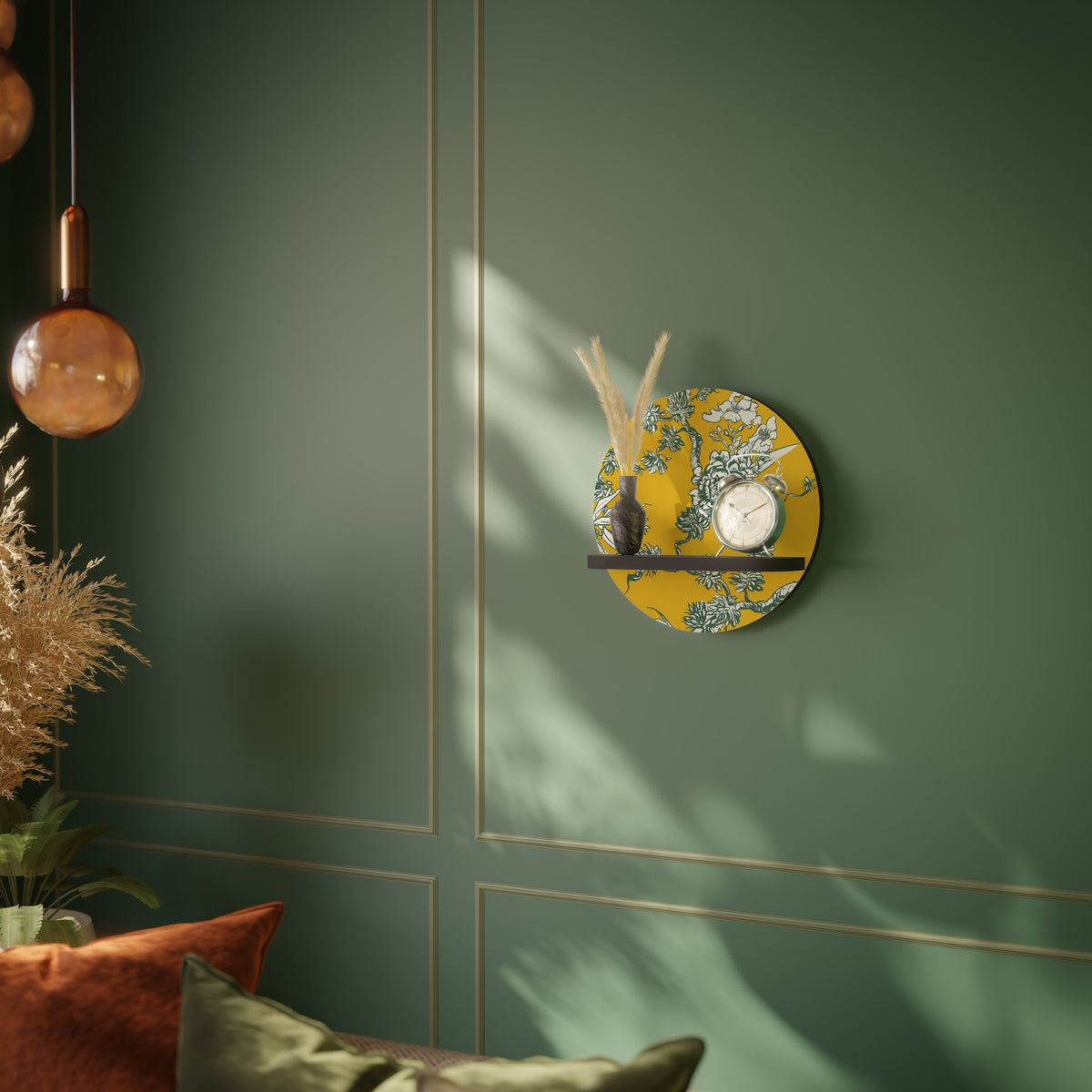 YELLOW CHINOISERIE Διακοσμητικό Ράφι Art Shelf