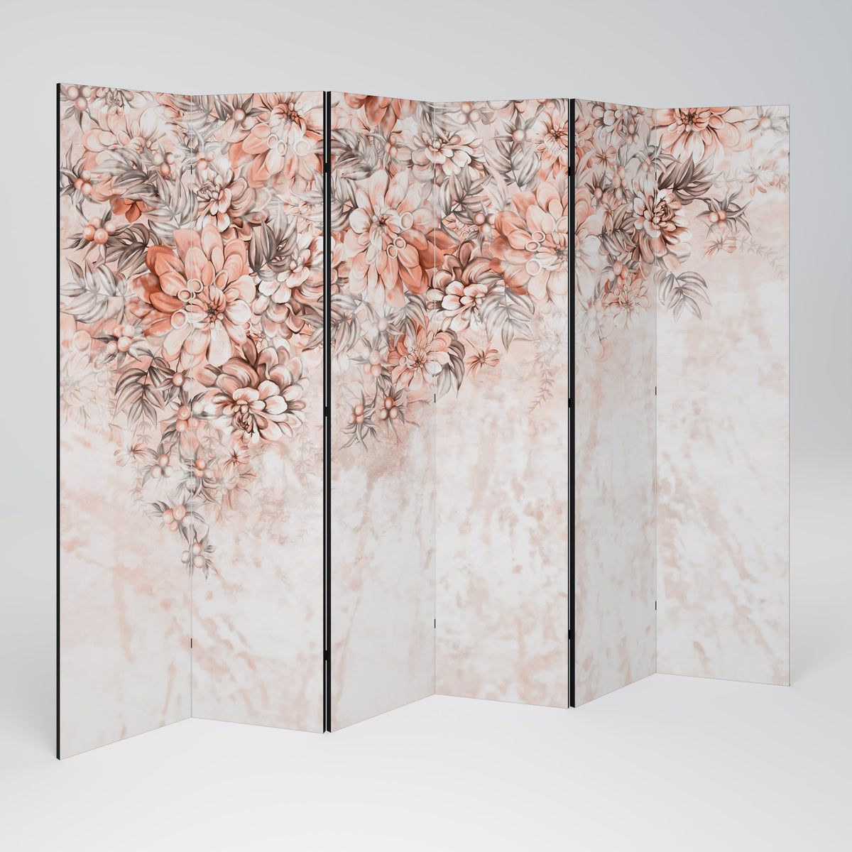 MARBLE GARDEN FANTASY Παραβάν με 6 πάνελ