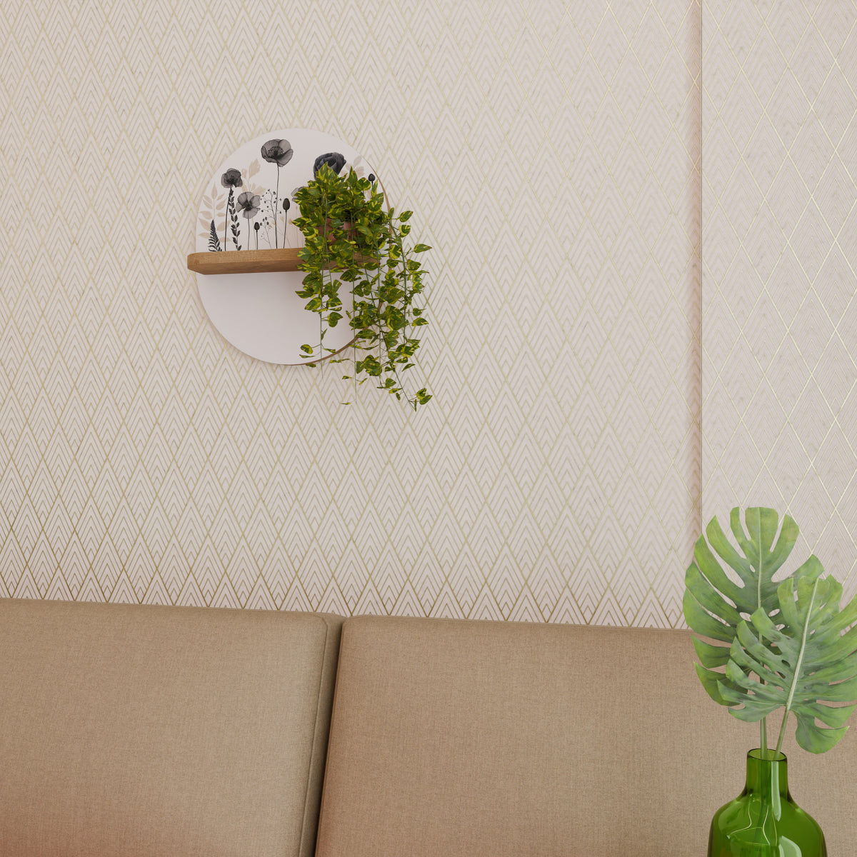 POPPY ALLURE Art Shelf