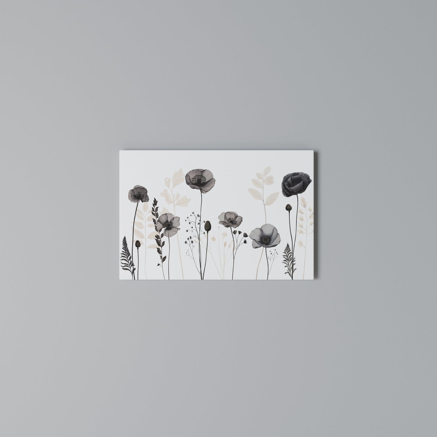 POPPY ALLURE Horizontal Canvas Print