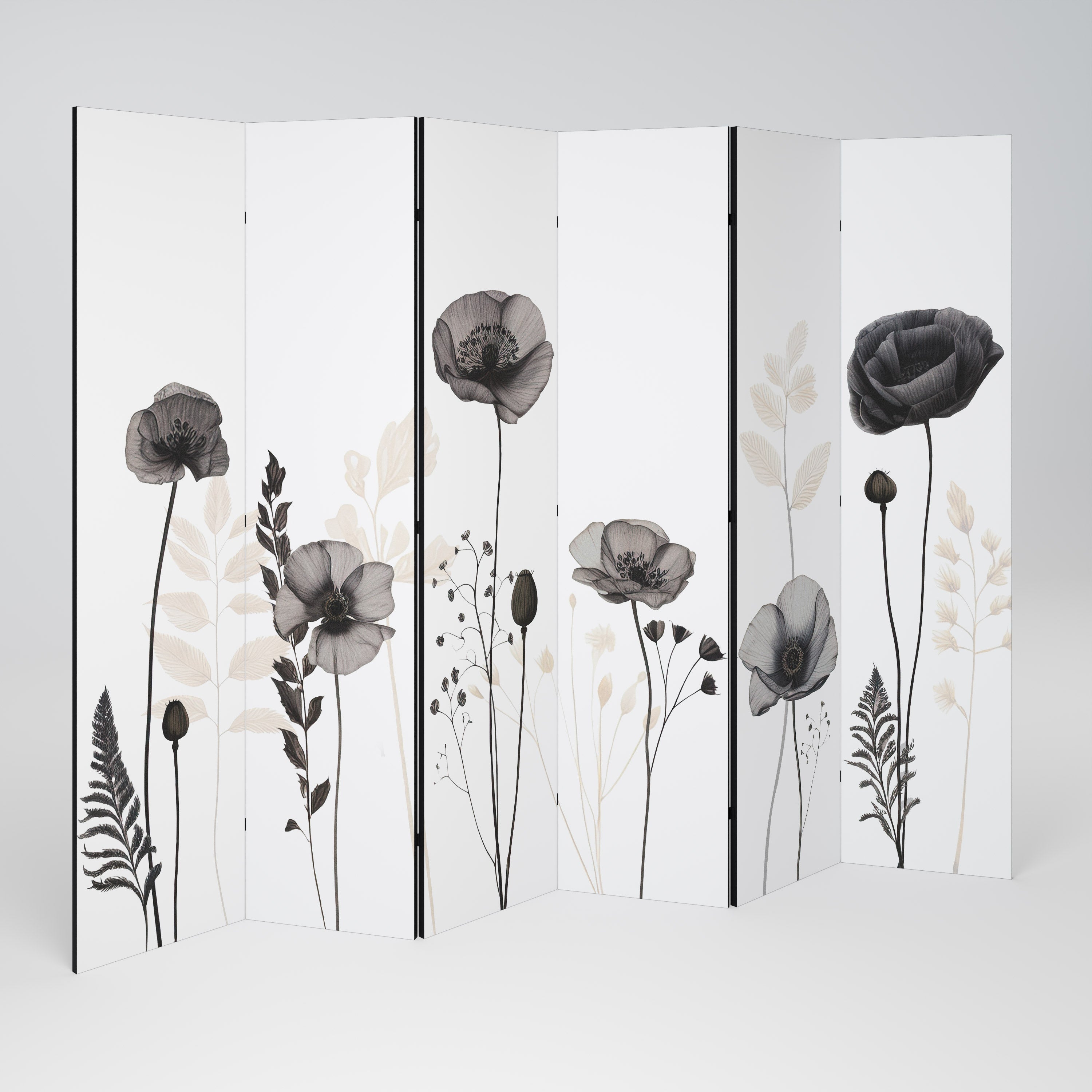 POPPY ALLURE 6-Panel Room Divider