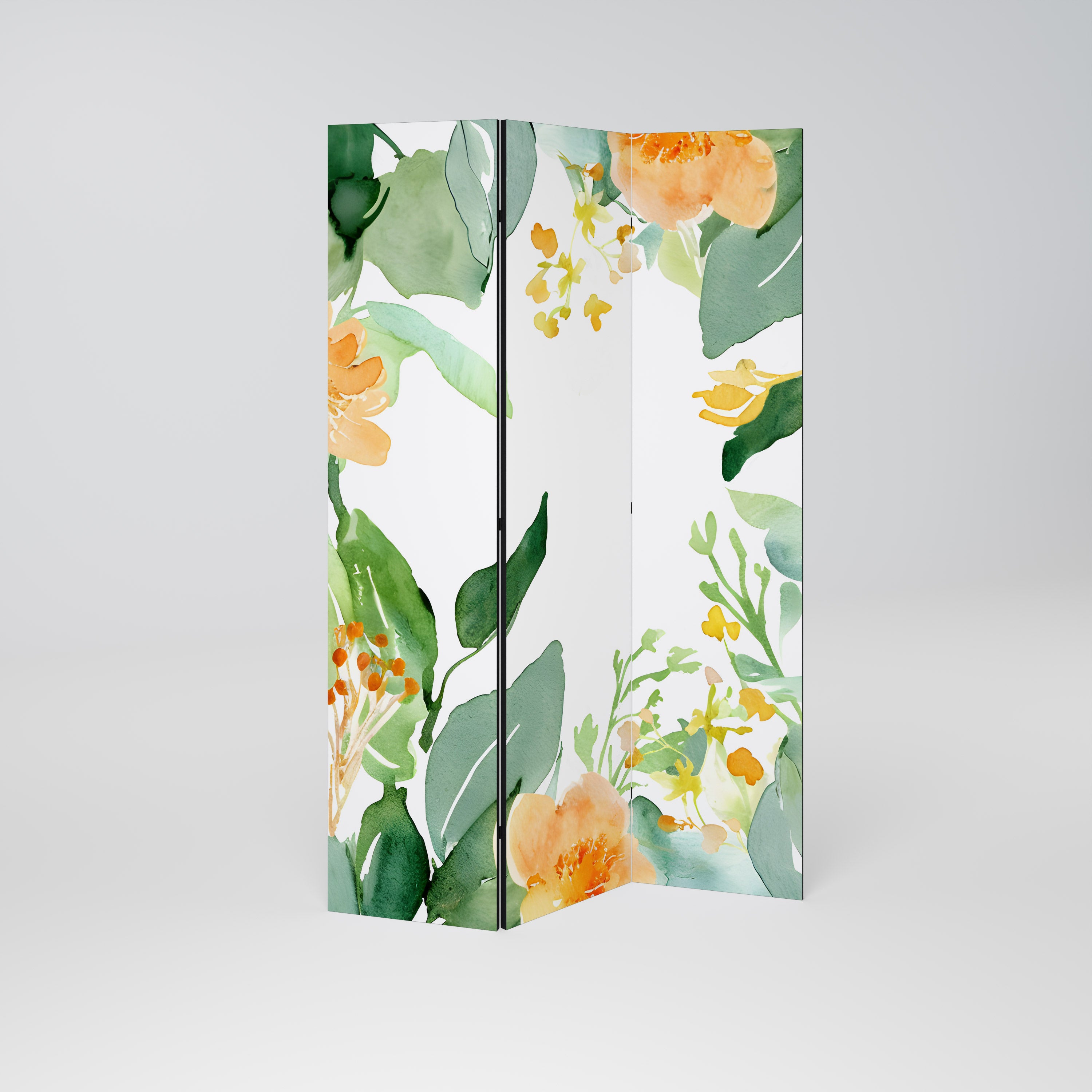 FLORAL SERENITY SPLIT Παραβάν με 3 πάνελ