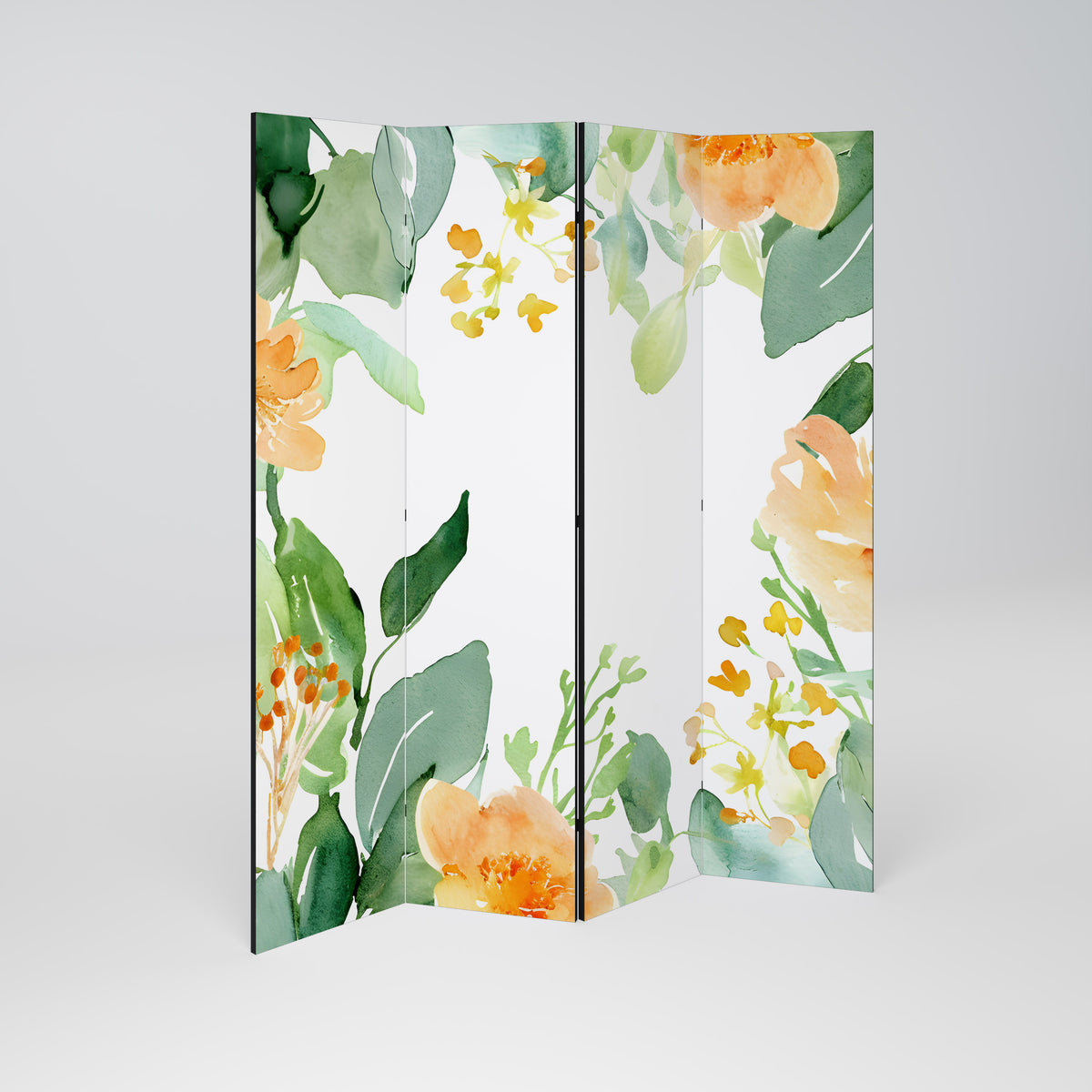 FLORAL SERENITY SPLIT Παραβάν με 4 πάνελ