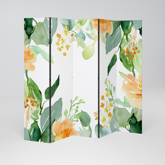 FLORAL SERENITY SPLIT Παραβάν με 5 πάνελ