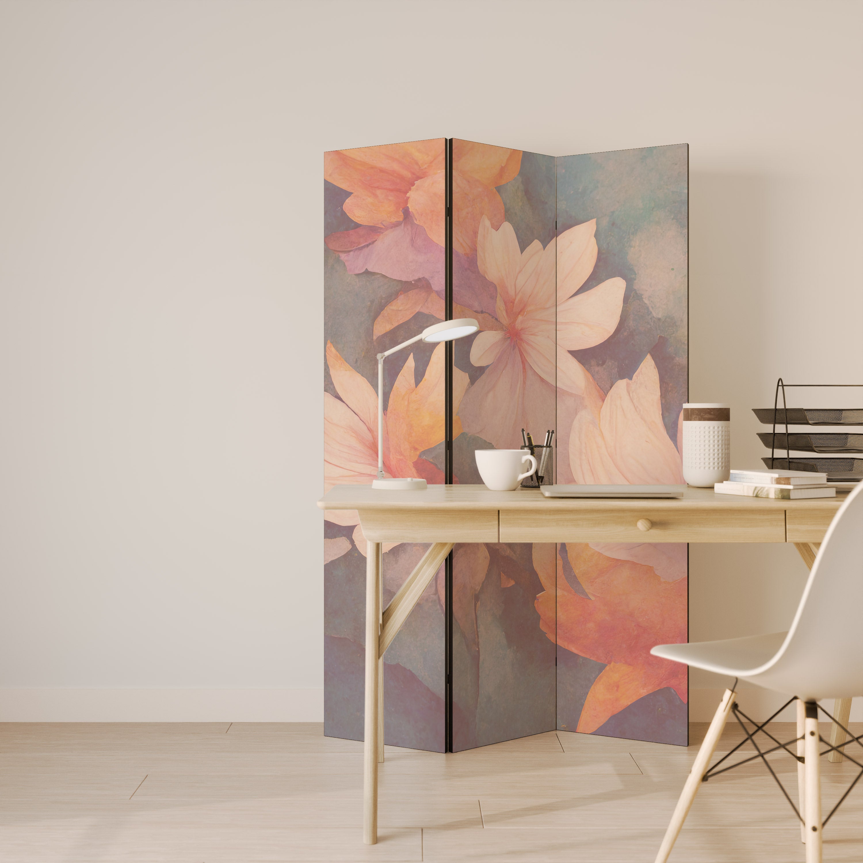 PETAL GRACE 3-Panel Room Divider