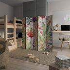 HERBAL FIESTA 5-Panel Room Divider