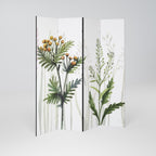 HERBAL DREAM 4-Panel Room Divider