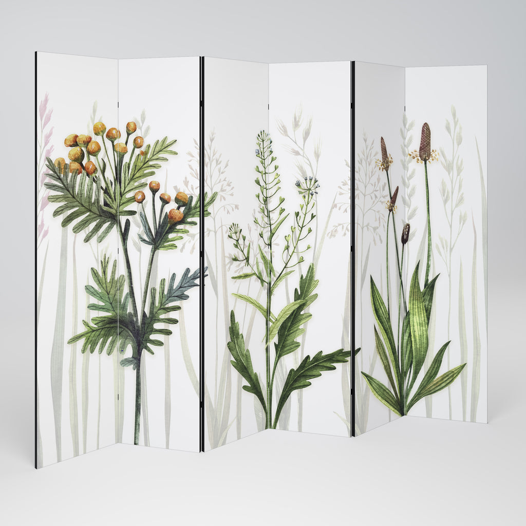 HERBAL DREAM 6-Panel Room Divider