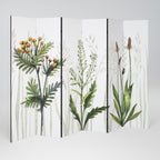 HERBAL DREAM 6-Panel Room Divider