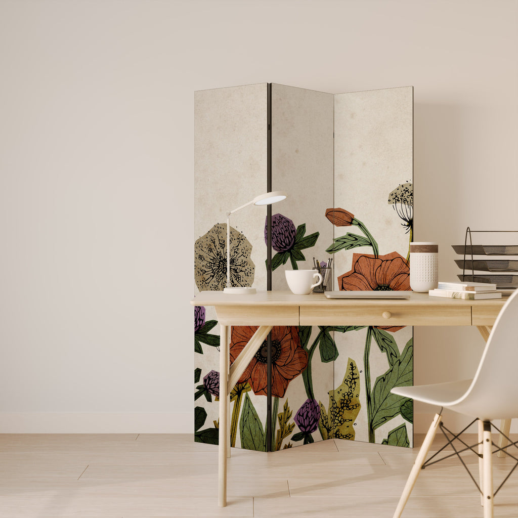 SPROUT ELEGANCE Διακοσμητικό διαχωριστικό δωματίου 3 πάνελ