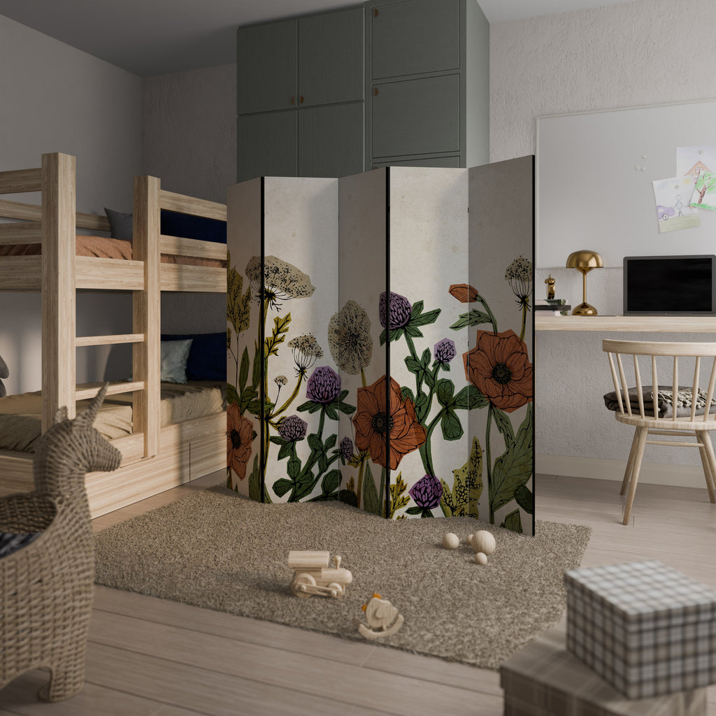 SPROUT ELEGANCE Διακοσμητικό διαχωριστικό δωματίου 5 πάνελ