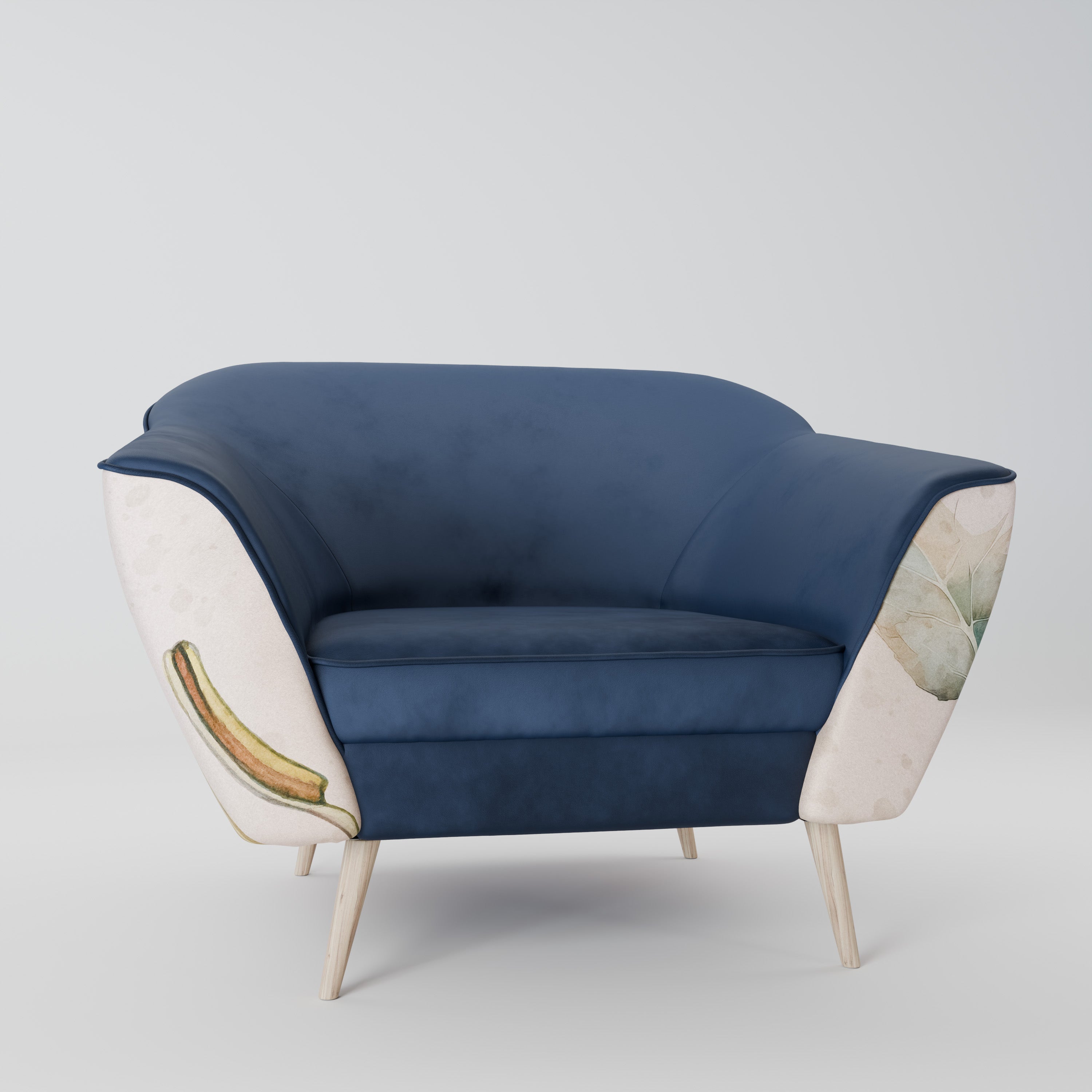 SOFTEN POPPY AURORA Armchair