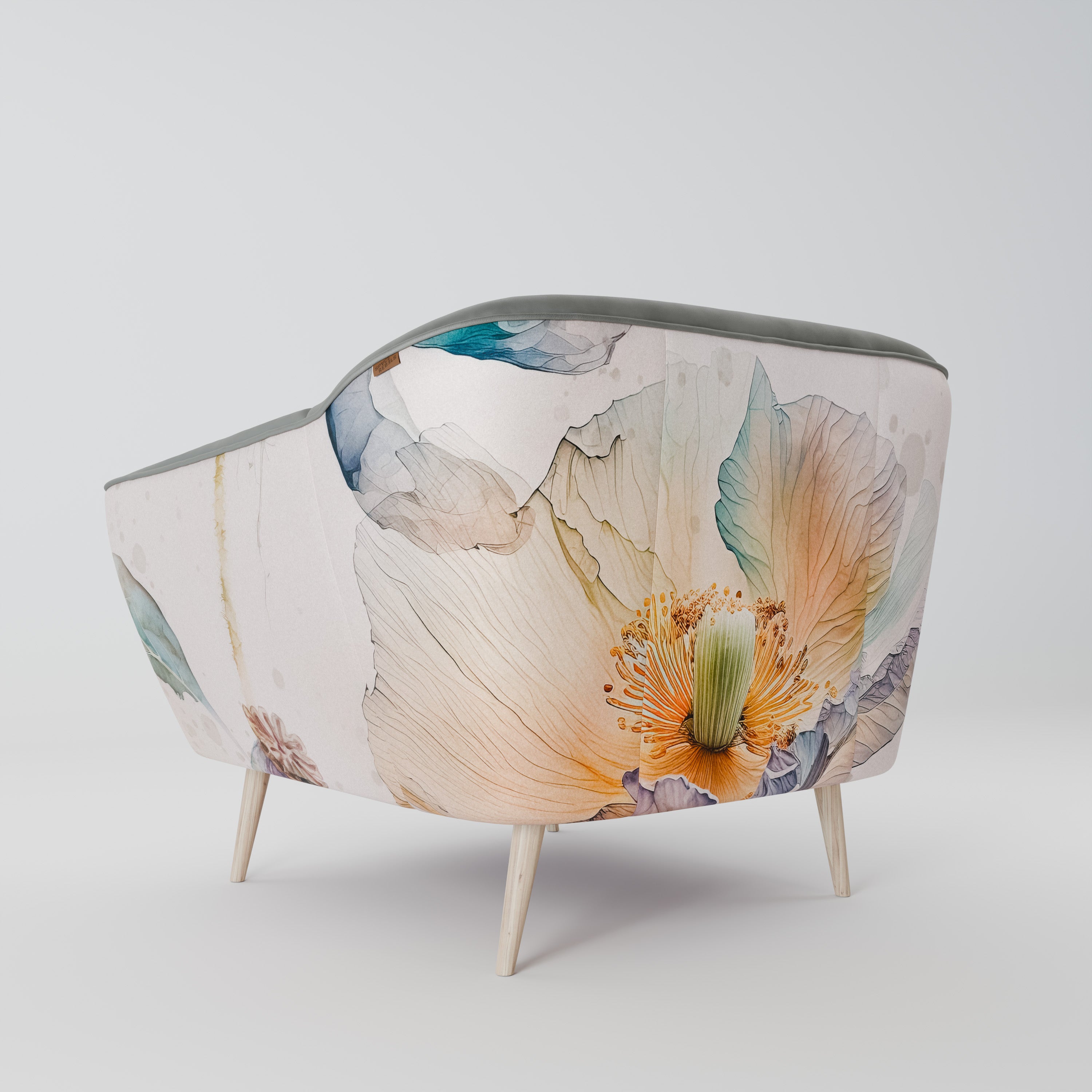 SOFTEN POPPY AURORA Armchair