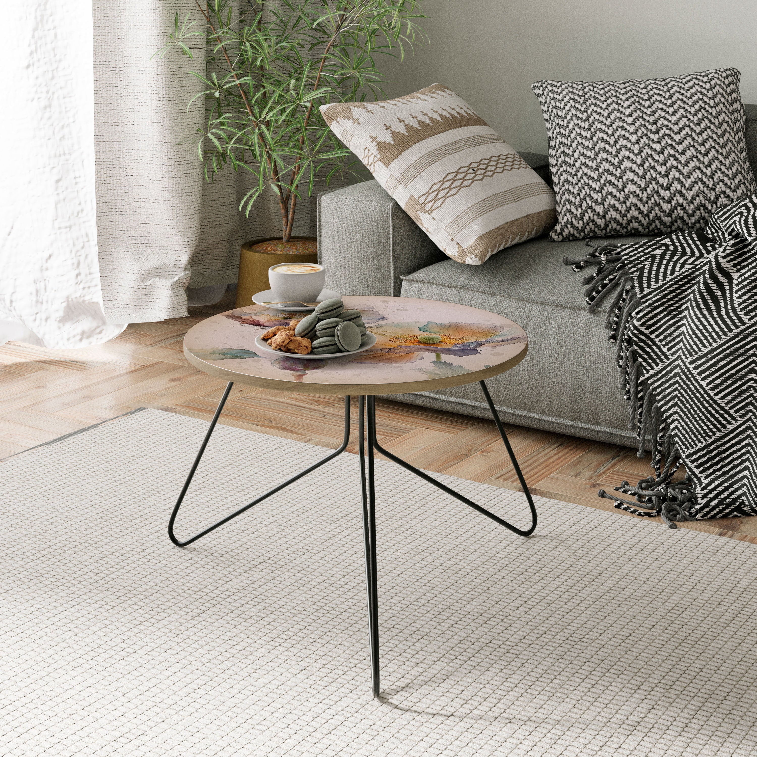 SOFTEN POPPY Coffee Table