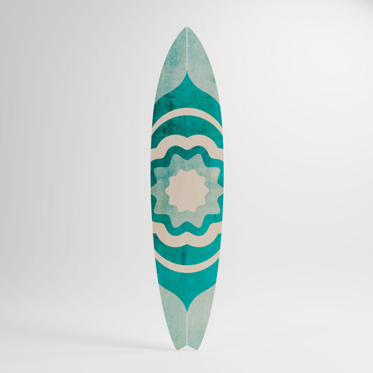 BARBADOS BLUE Surfboard Decorative Panel