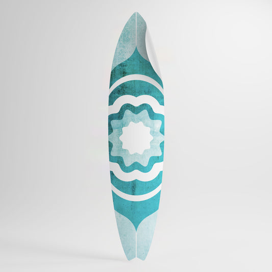 BARBADOS BLUE Αυτοκόλλητη Αφίσα "Surf"