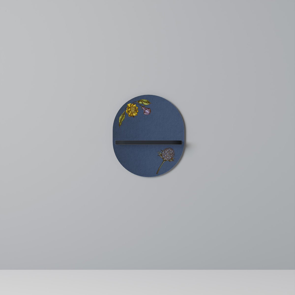 MIDNIGHT FLORA Διακοσμητικό Ράφι Art Shelf
