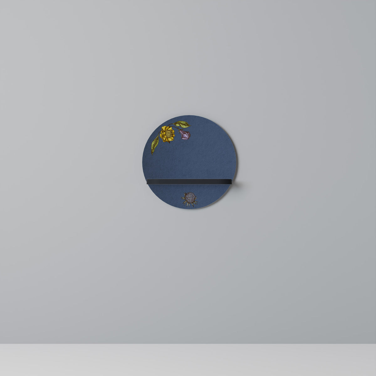 MIDNIGHT FLORA Διακοσμητικό Ράφι Art Shelf