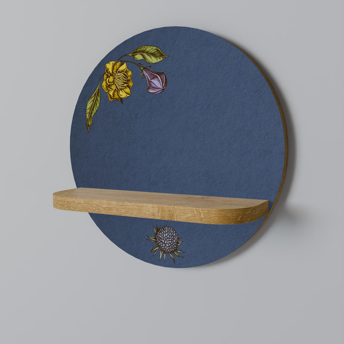 MIDNIGHT FLORA Διακοσμητικό Ράφι Art Shelf