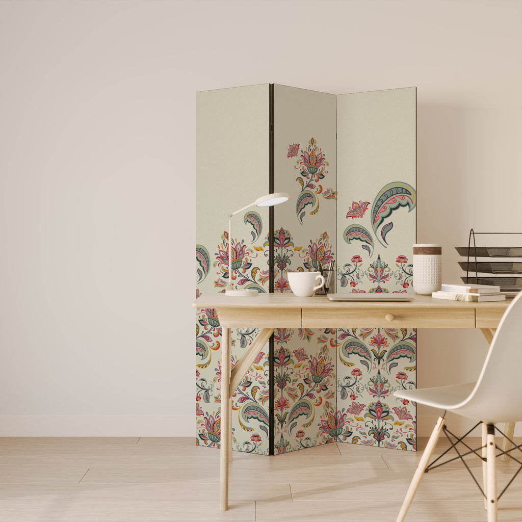 ORGANIC FOLKLORE Παραβάν με 3 πάνελ