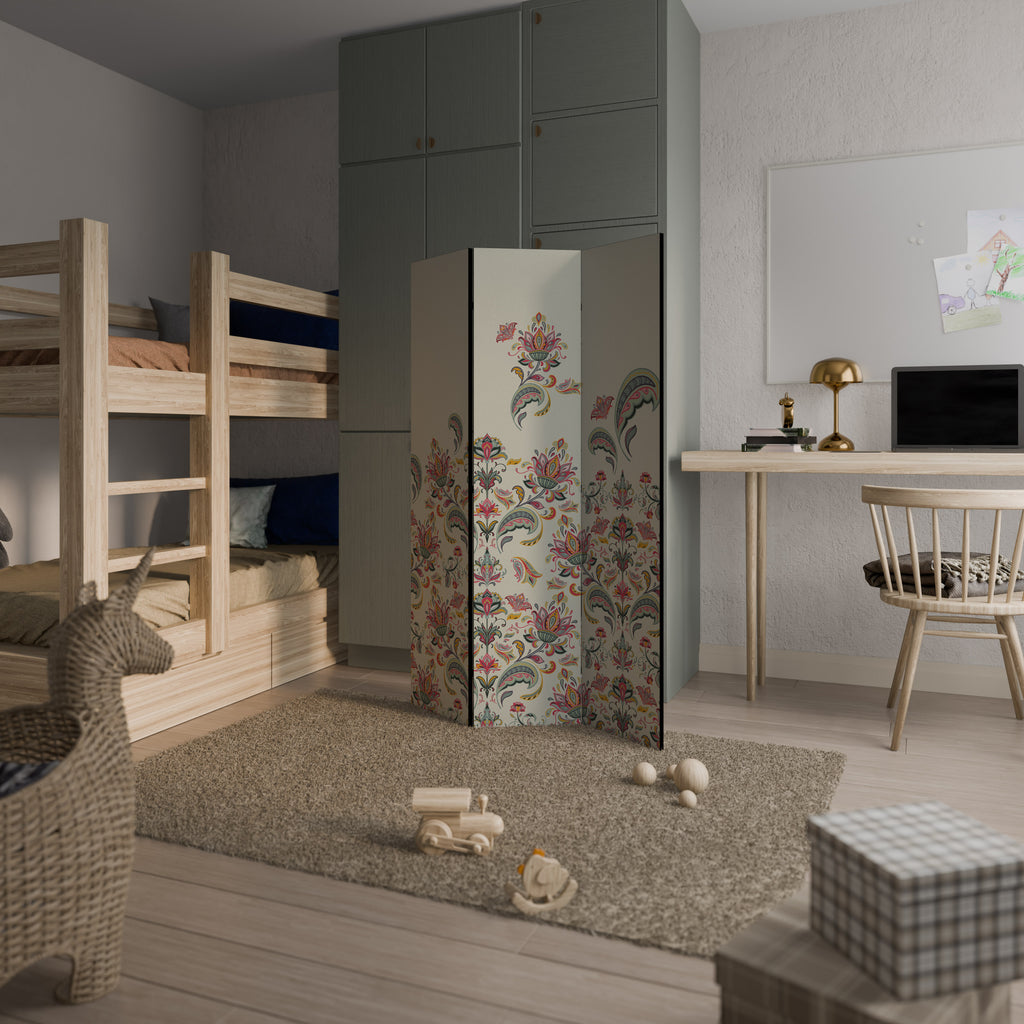 ORGANIC FOLKLORE Παραβάν με 3 πάνελ