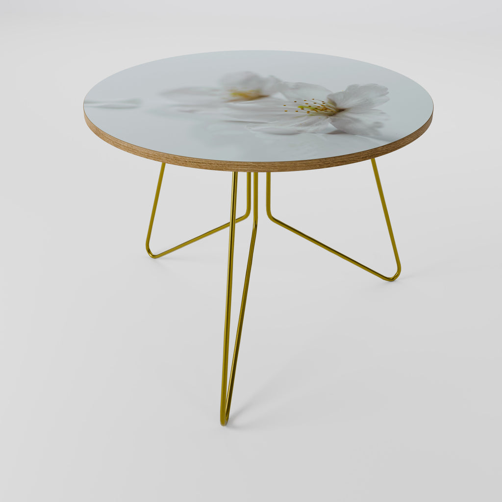 FLEETING WHITE PETALS Τραπεζάκι σαλονιού