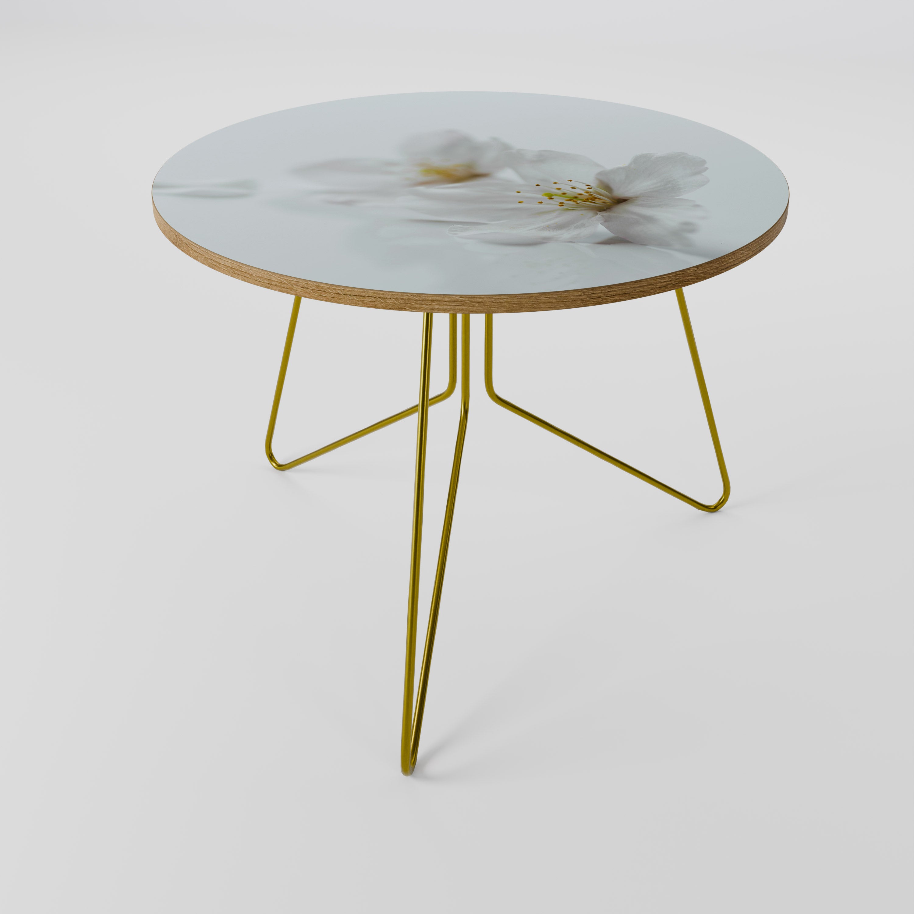 FLEETING WHITE PETALS Τραπεζάκι σαλονιού