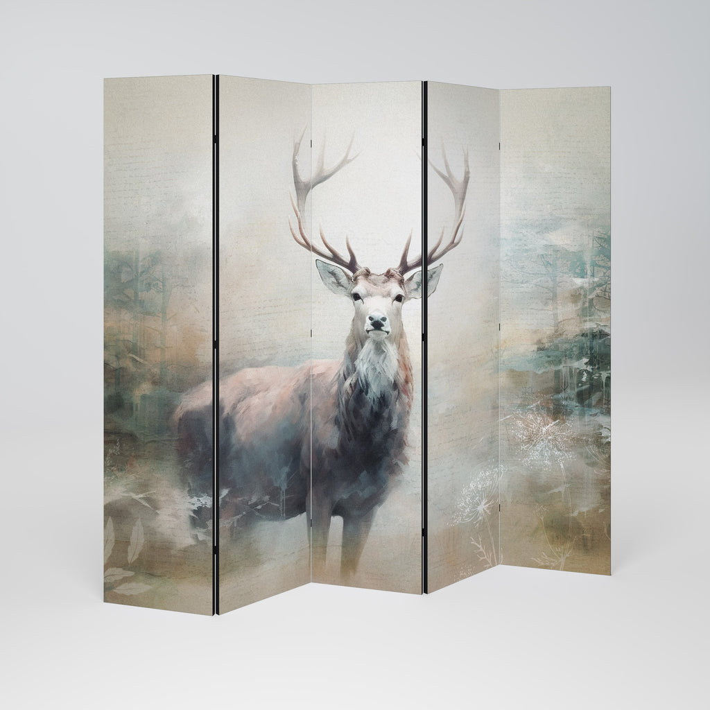 FOREST KING 5-Panel Room Divider