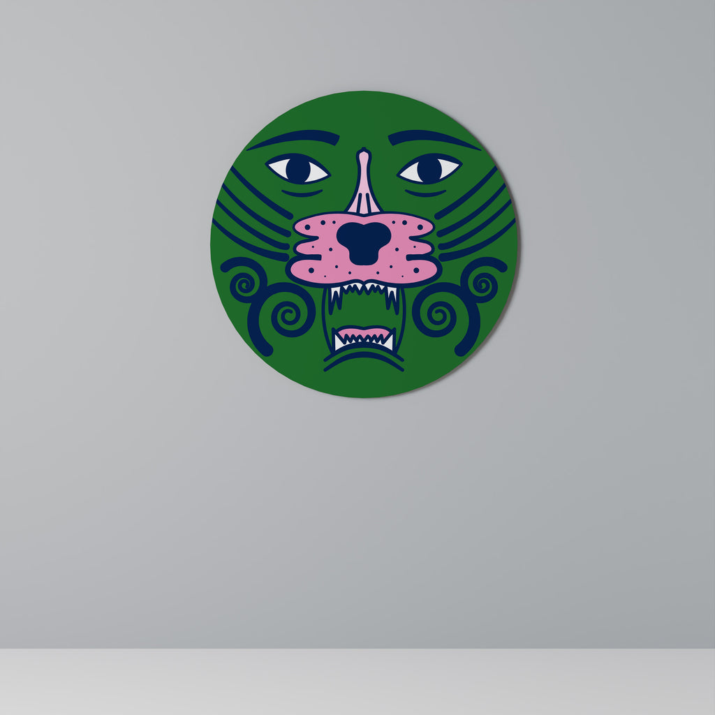 STAY WILD Round Wall Art