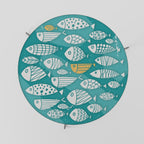 FISHY FOLK ART Τραπεζάκι σαλονιού