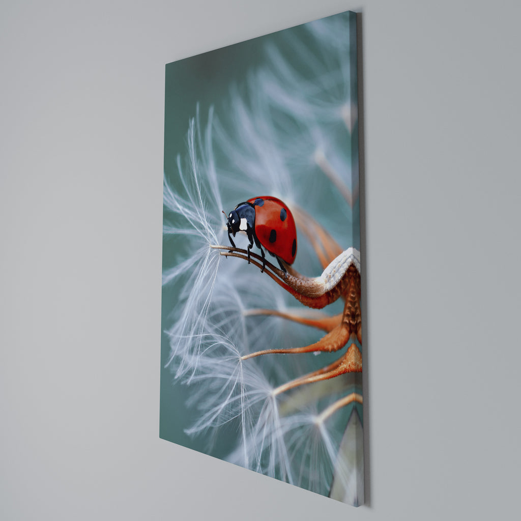 LADYBUG BALANCE Κατακόρυφος Πίνακας σε Καμβά