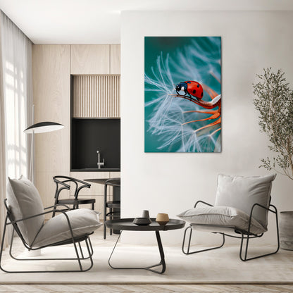 LADYBUG BALANCE Κατακόρυφος Πίνακας σε Καμβά