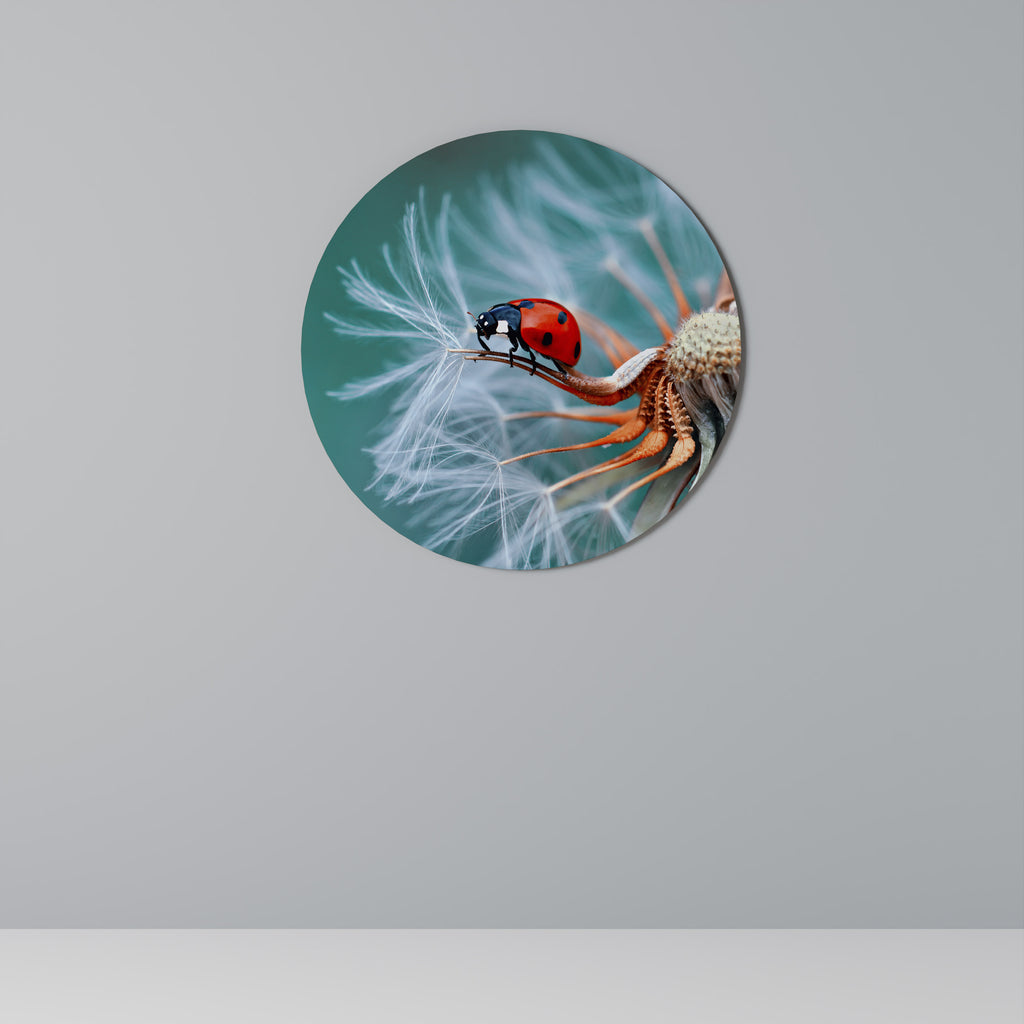 Στρογγυλή Τέχνη Τοίχου LADYBUG BALANCE