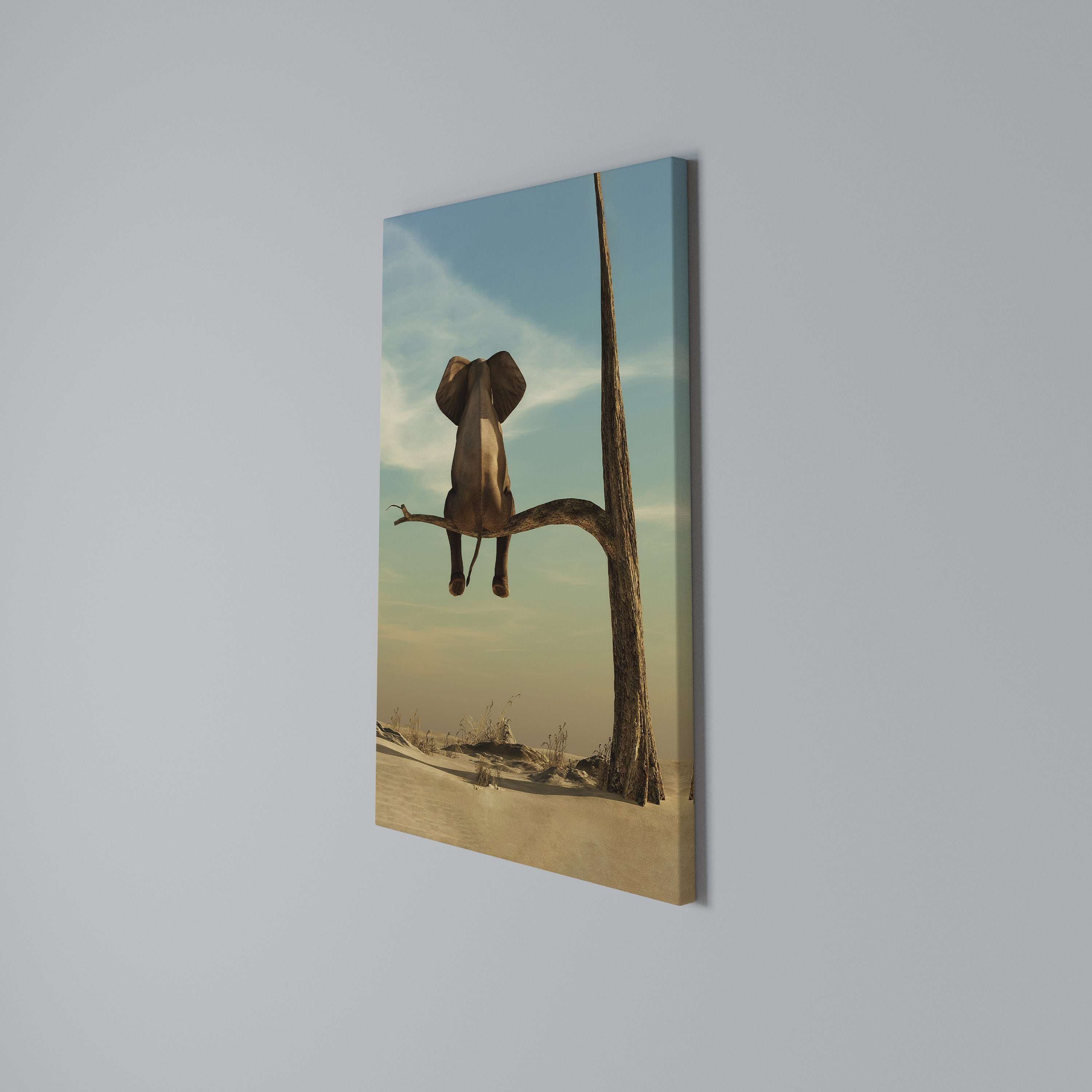 DARE TO DREAM Vertical Canvas Print