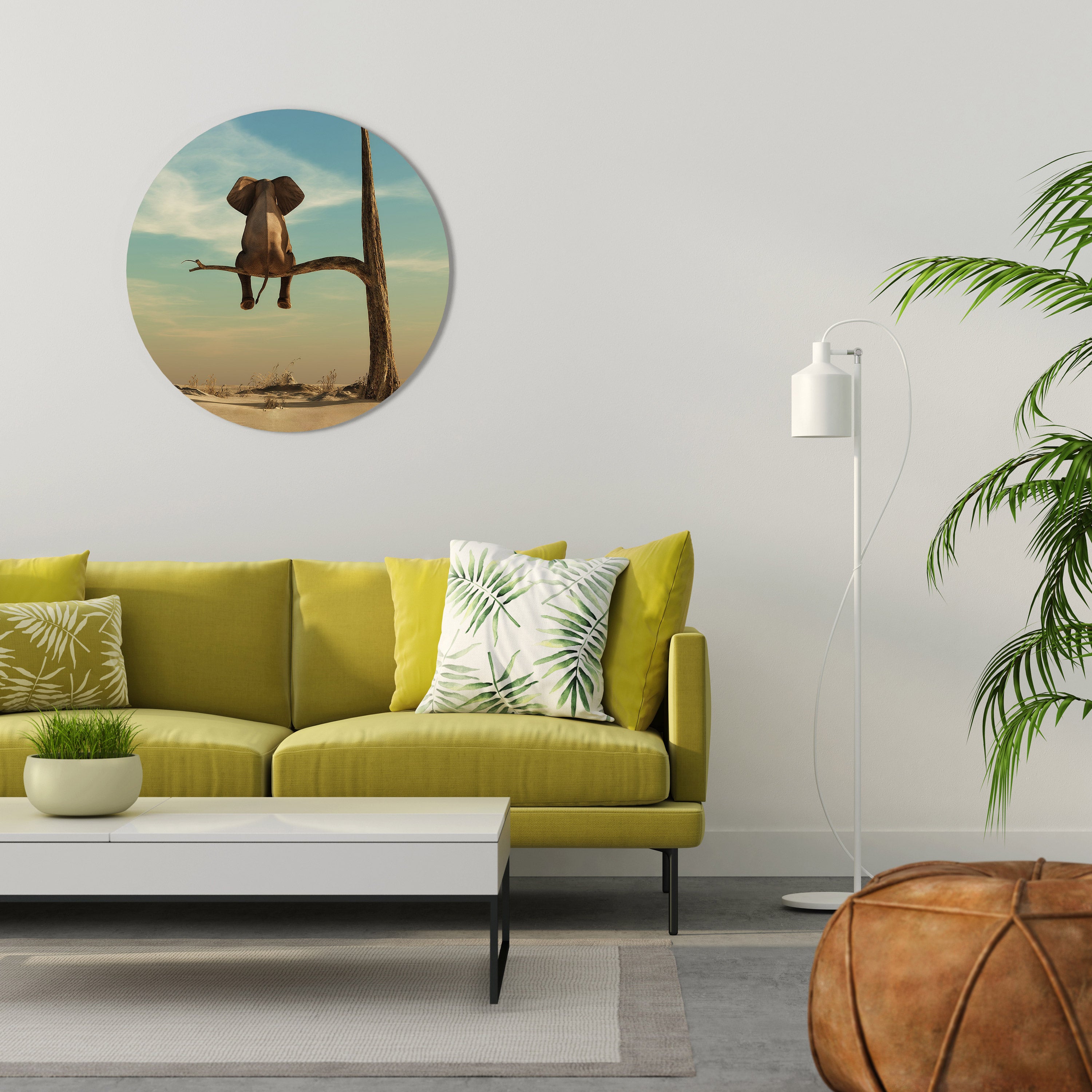 DARE TO DREAM Round Wall Art