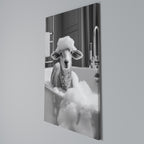 BUBBLE BATH BAA Vertical Canvas Print