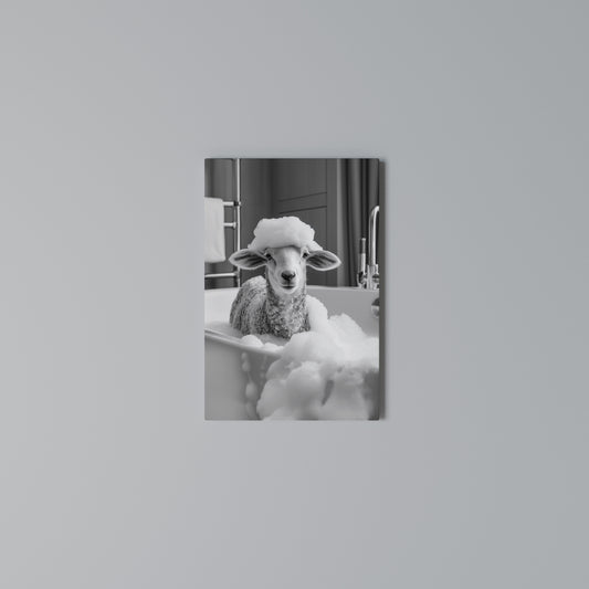 BUBBLE BATH BAA Vertical Canvas Print