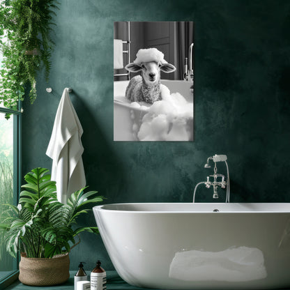 BUBBLE BATH BAA Κατακόρυφος Πίνακας σε Καμβά