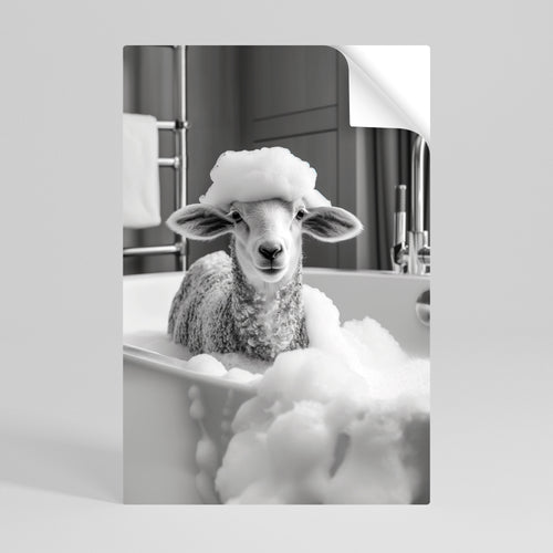 BUBBLE BATH BAA Αυτοκόλλητη Αφίσα κάθετη