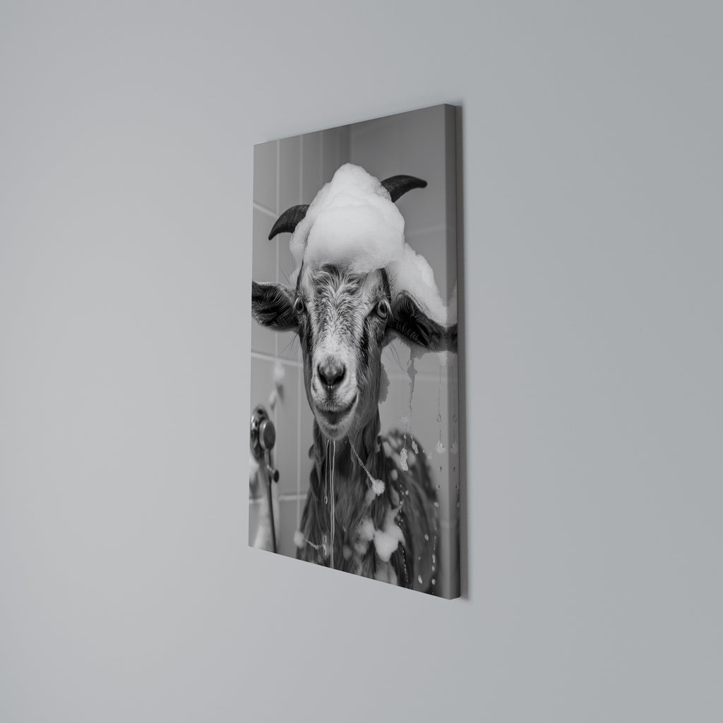 SOAPY GOAT GIGGLES Κατακόρυφος Πίνακας σε Καμβά